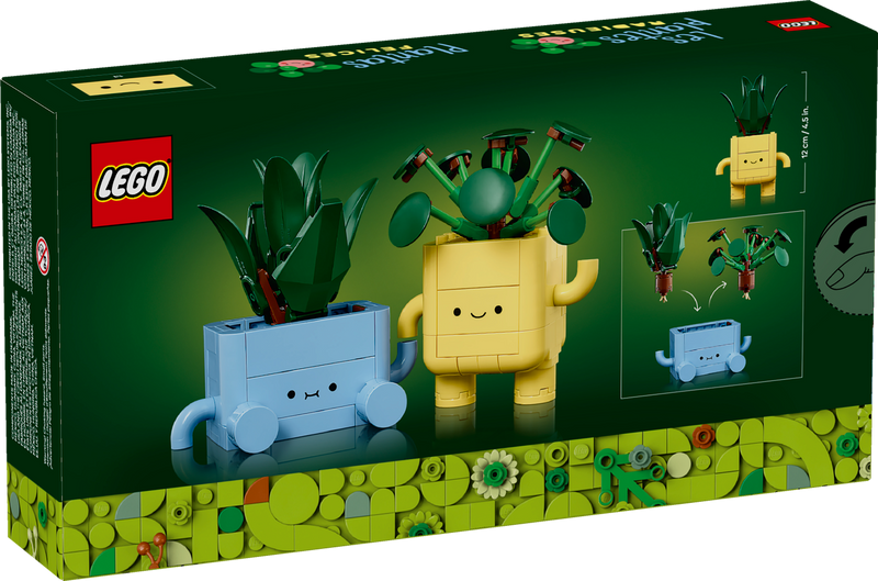 LEGO Happy Plants botanical building set 217 pieces, UK version
