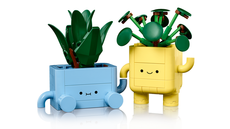 LEGO Happy Plants botanical building set 217 pieces, UK version