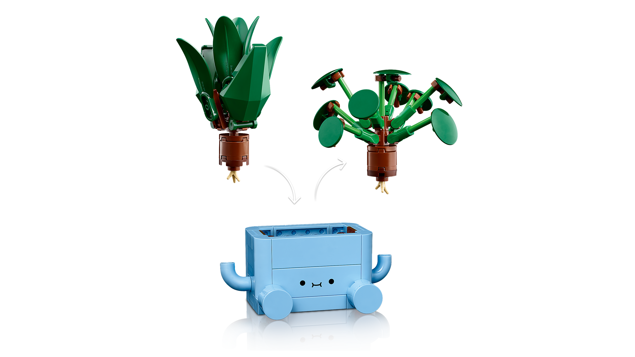 LEGO Happy Plants botanical building set 217 pieces, UK version