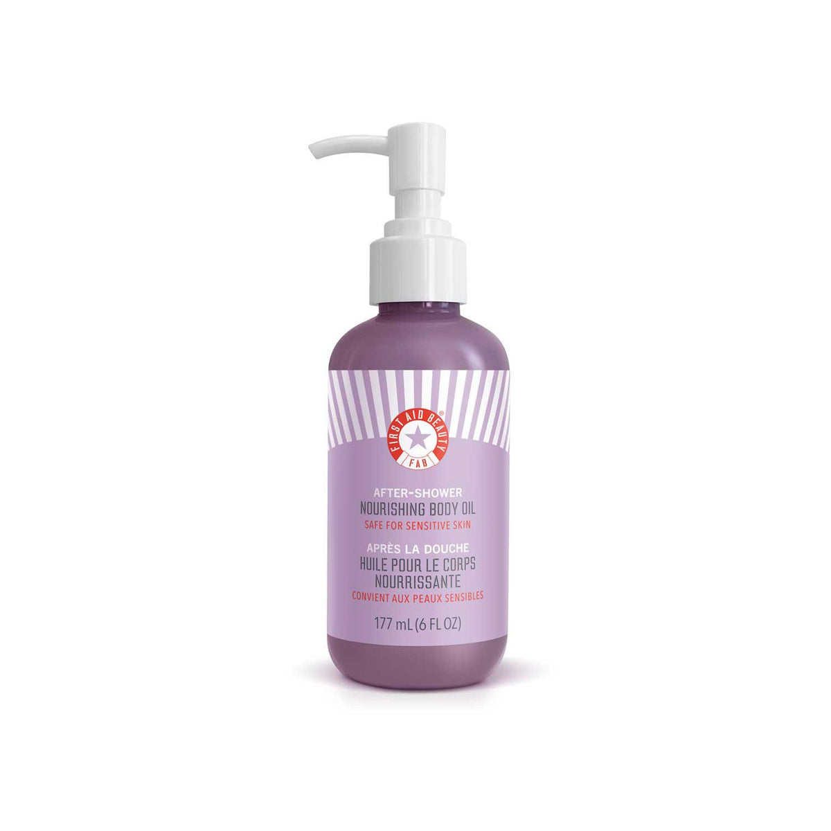 First Aid Beauty After-Shower Body Oil 177ml, imported from the UK