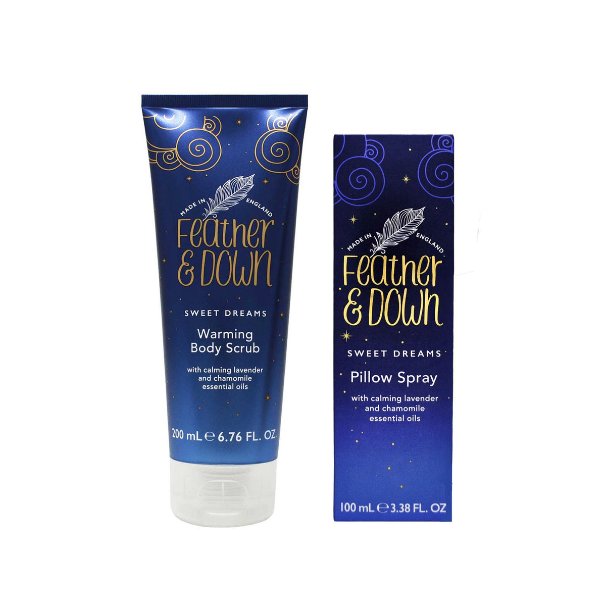 Feather & Down Dreamy Nights Bundle, imported from the UK
