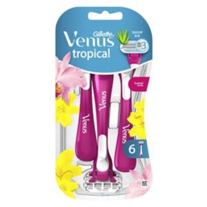 شفرات حلاقة Venus Tropical نسائية تستخدم لمرة واحدة Boots عبوة من 6 - اشترِ عبر الإنترنت من McGrocer