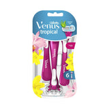 Venus Tropical disposable razors pack of 6 (British brand)