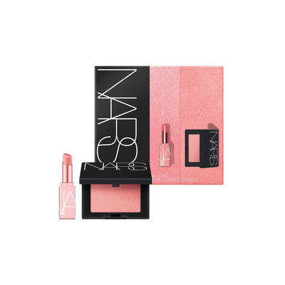 Boots NARS Mini Talc Free Blush and Lip Balm Duo Orgasm Makeup Set- Buy online at McGrocer