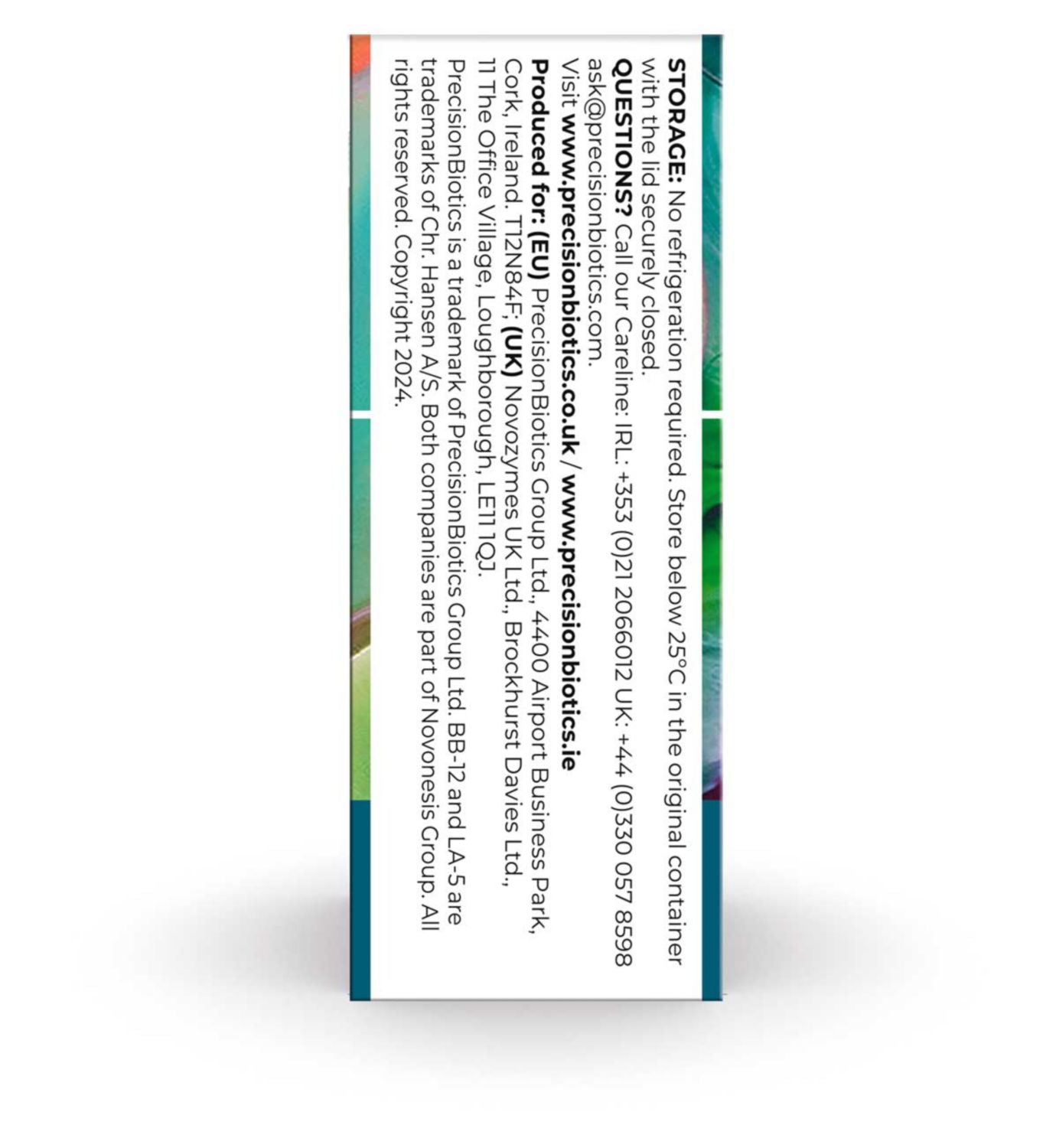 PrecisionBiotics Daily Good Bacteria probiotic 30 capsules - British product