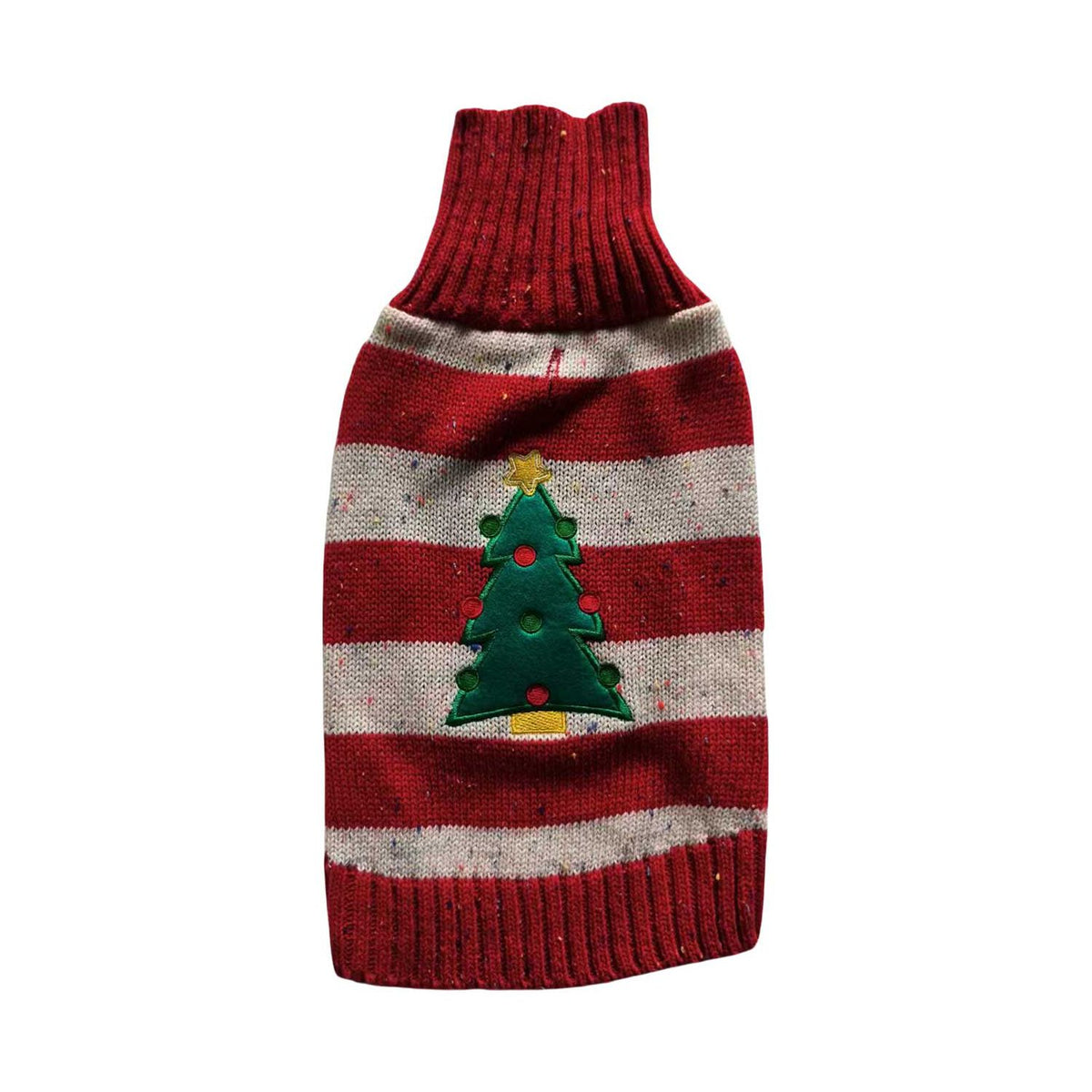 Cozy Kiss Christmas tree dog jumper medium, UK version