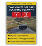 Activity Superstore Two Nights Off Grid Glamping Getaway