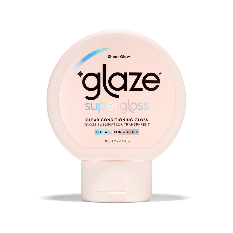 Glaze clear conditioning hair gloss 190ml, imported from the UK