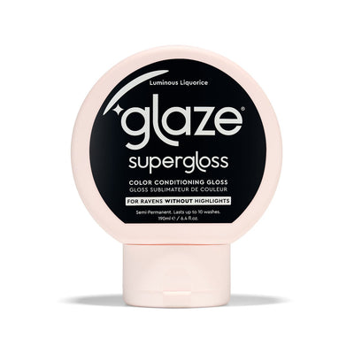 Boots Glaze Supergloss Luminous Liquorice Hair Gloss 190ml- Buy online at McGrocer