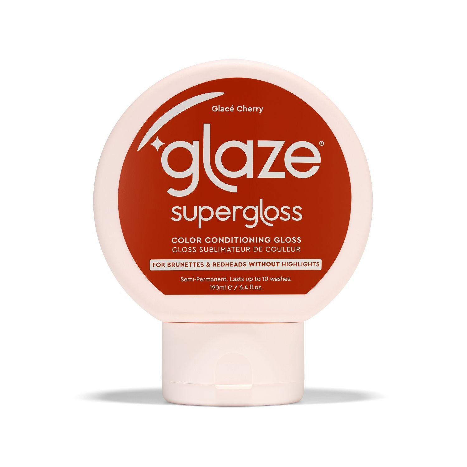 Glaze Supergloss Cherry hair gloss 190ml - British product