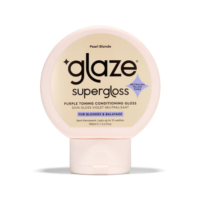 Boots Glaze Supergloss Toning Conditioning Hair Gloss Pearl Blonde 190ml- Buy online at McGrocer