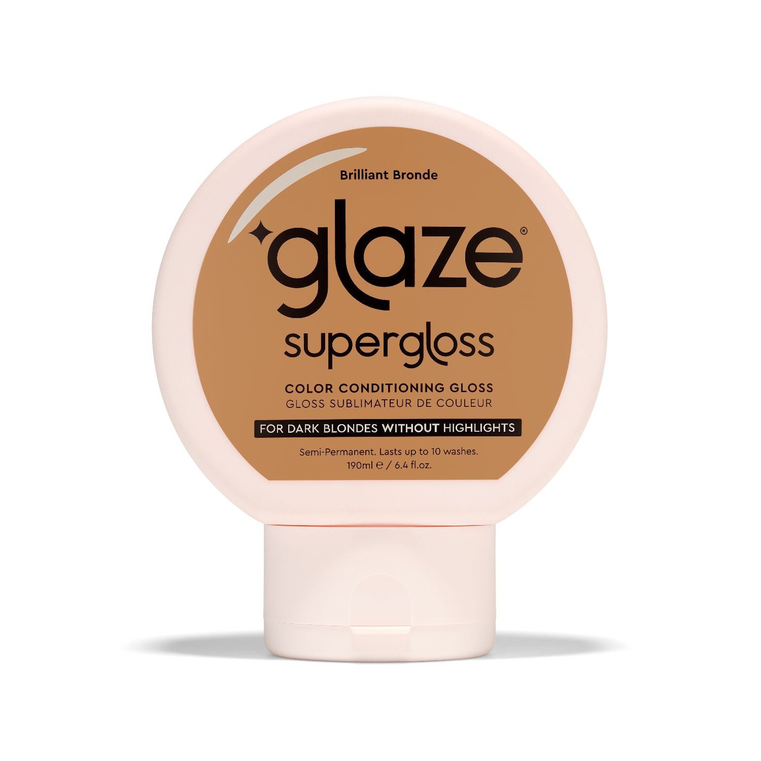 Glaze hair gloss Brilliant Bronde 190ml, imported from the UK