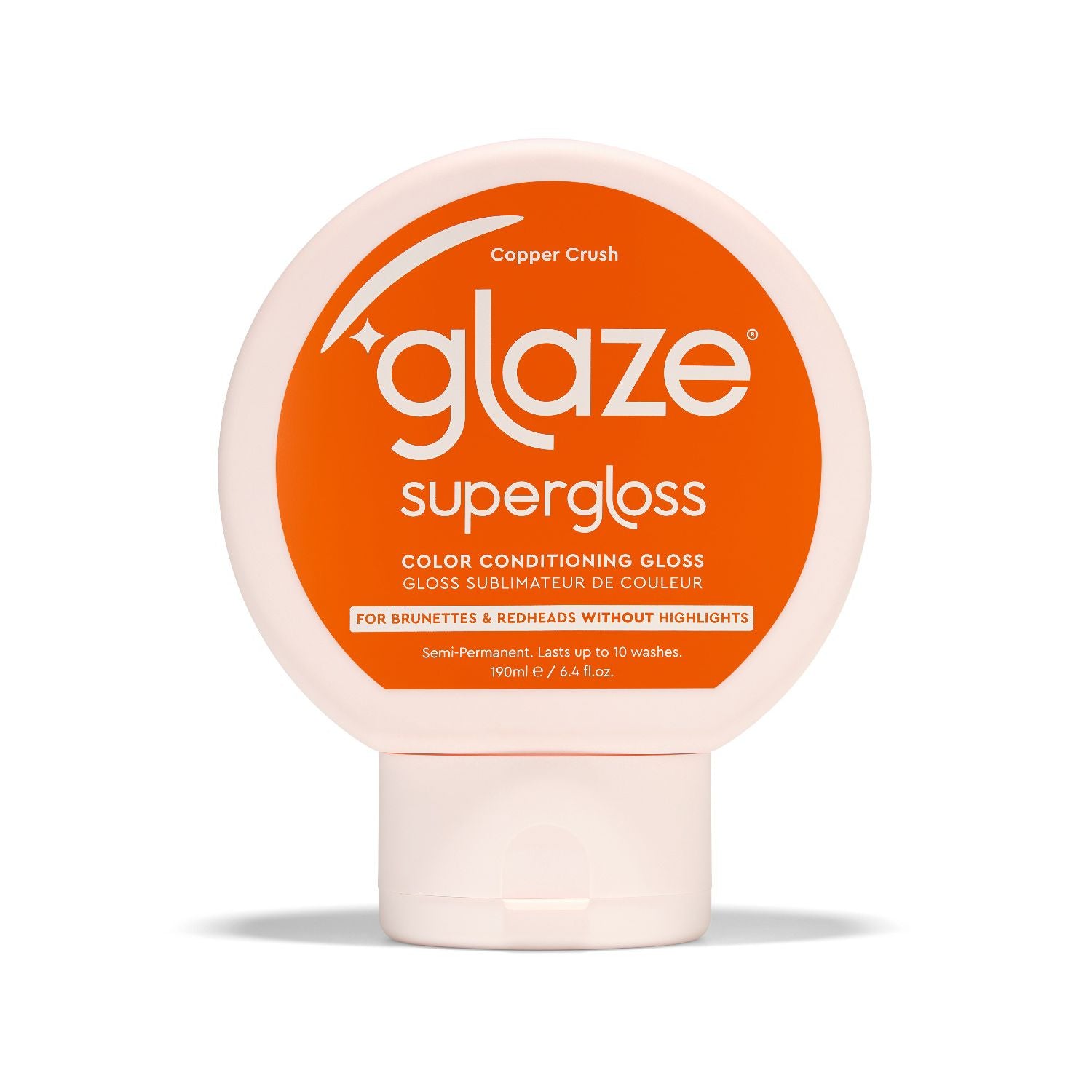 Glaze hair gloss Copper Crush 190ml, imported from the UK