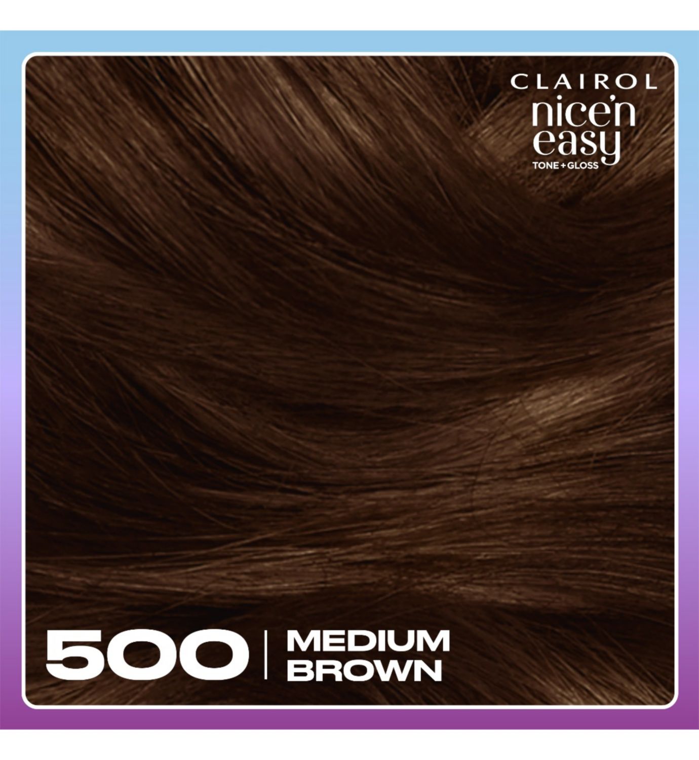 Clairol semi-permanent hair dye Medium Brown - British product