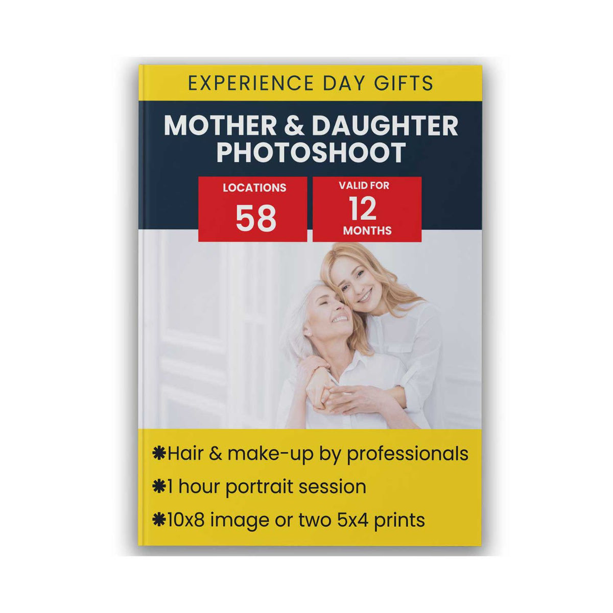 Mother and daughter photoshoot gift experience - British product