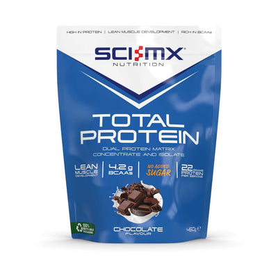 Boots SCI-MX Total Protein Chocolate Protein Powder 450g- Buy online at McGrocer