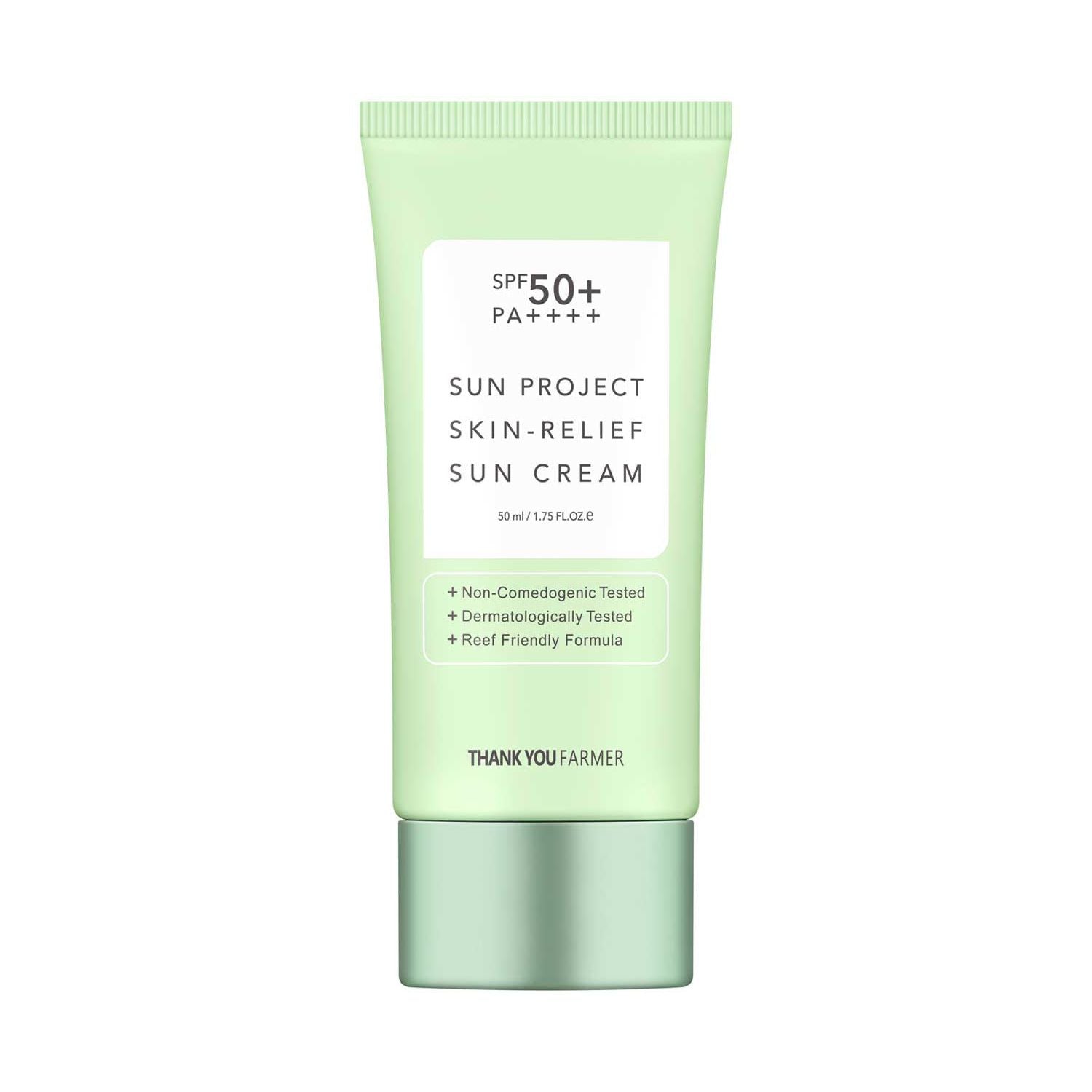 Thank You Farmer Sun Project Skin Relief Sun Cream SPF50 50ml, UK version