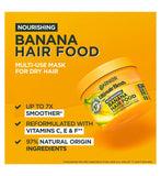 Garnier Hair Food Banana Bundle with shampoo conditioner and mask - British product
