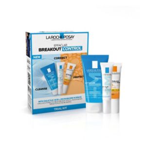 La Roche-Posay Effaclar Breakout Control مجموعة تجريبية من 3 خطوات للعناية بالبشرة 3 قطع من Boots - اشترِ عبر الإنترنت من McGrocer
