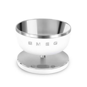 SMEG Digital Kitchen Scales Matte White 5kg (British brand)