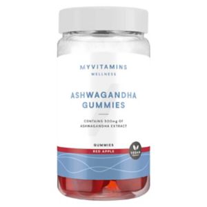 Myvitamins Ashwagandha Gummies Pomme Rouge Complément Nutritionnel 60 Gummies