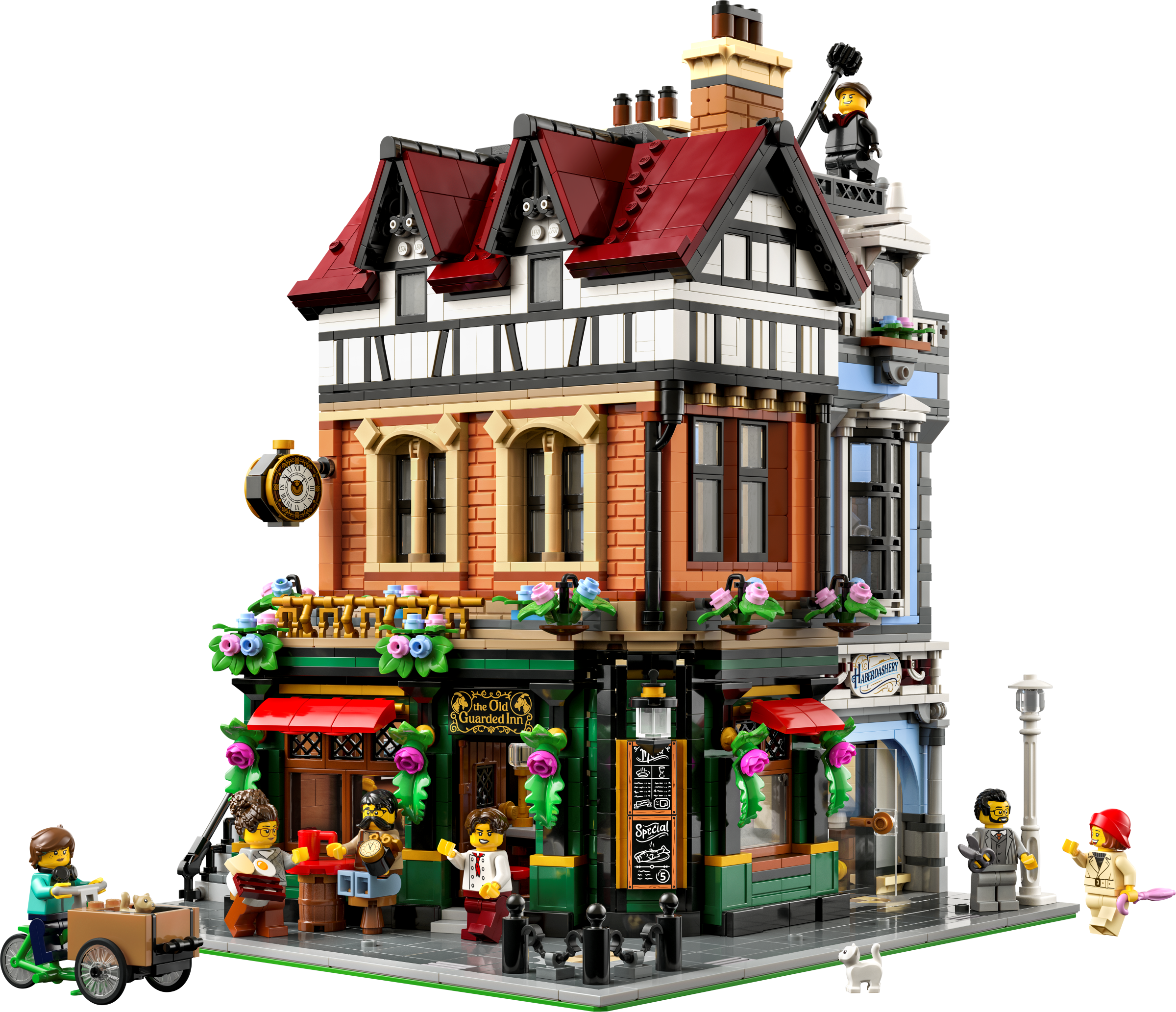 LEGO Tudor Corner Modular Building 3266 Pieces, imported from the UK