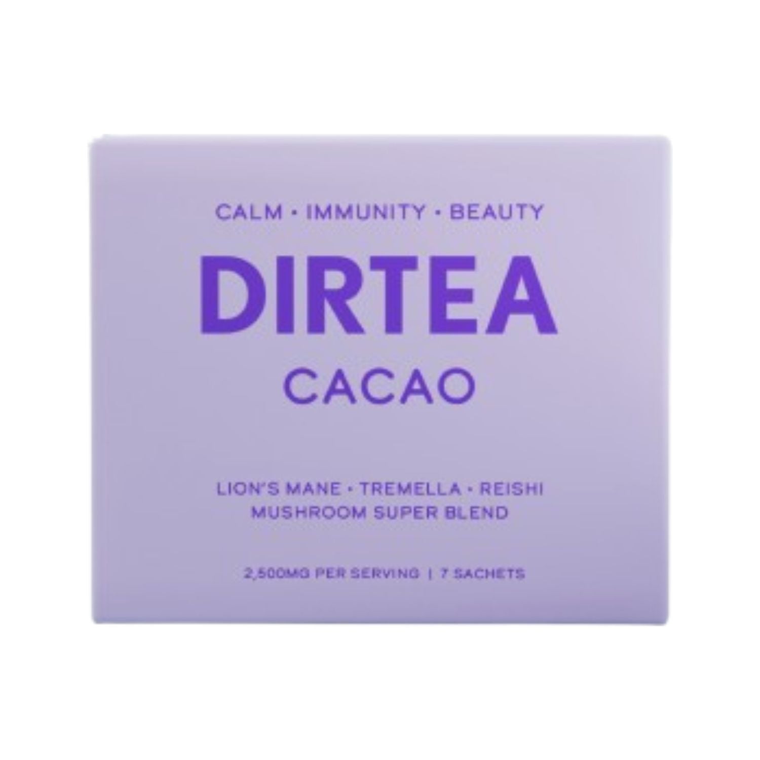 DIRTEA Mushroom Cacao 7 Sachets - British product