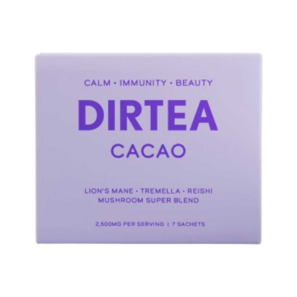DIRTEA Mushroom Cacao 7 Sachets - British product