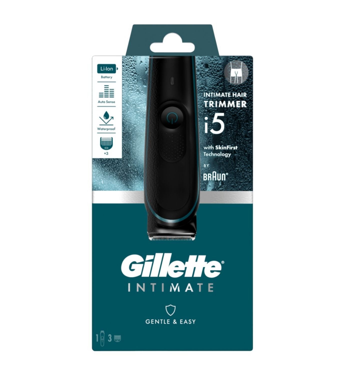 Gillette Body men's intimate trimmer i5 (British brand)