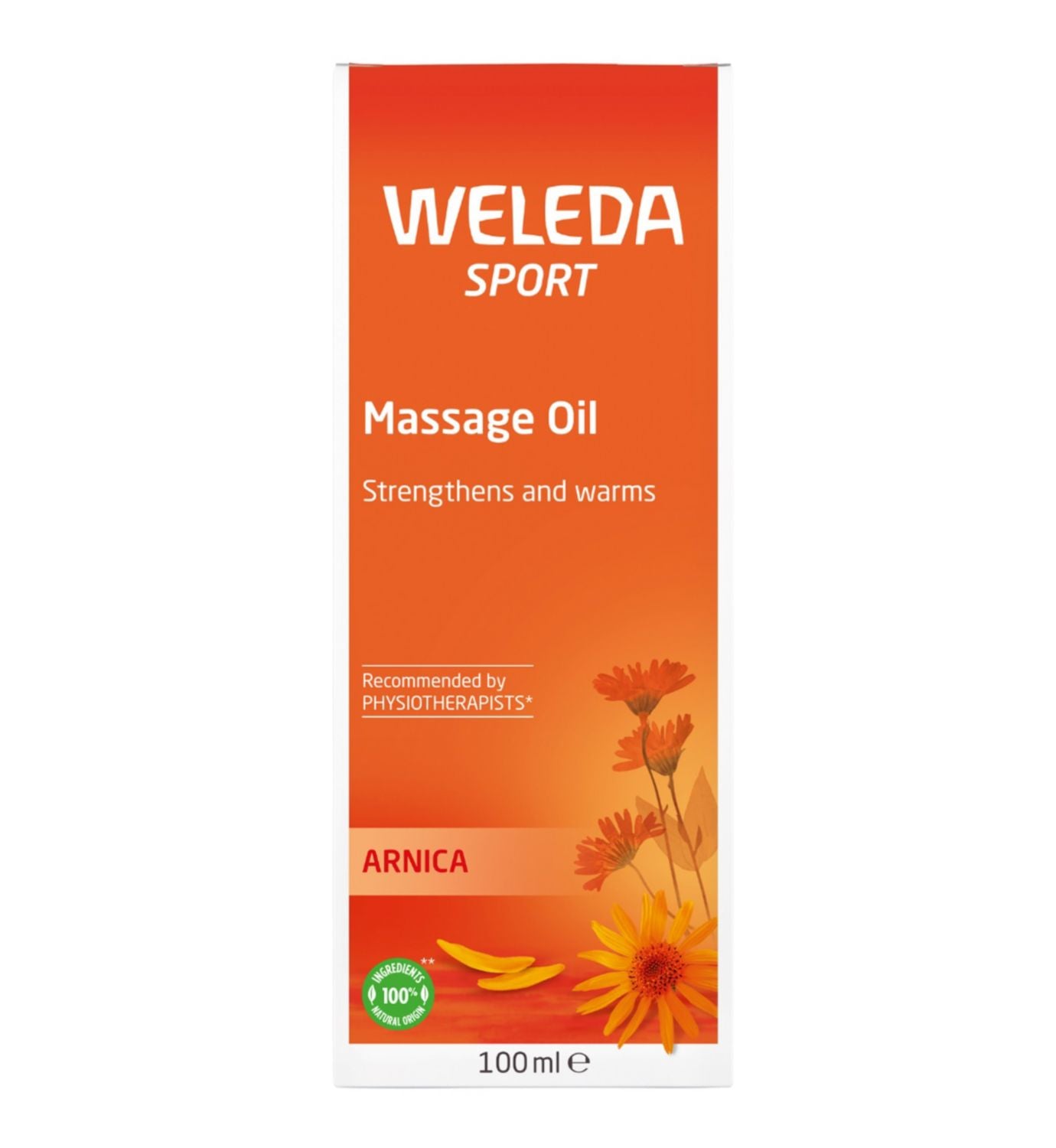 Weleda natural arnica massage oil 100ml - British product