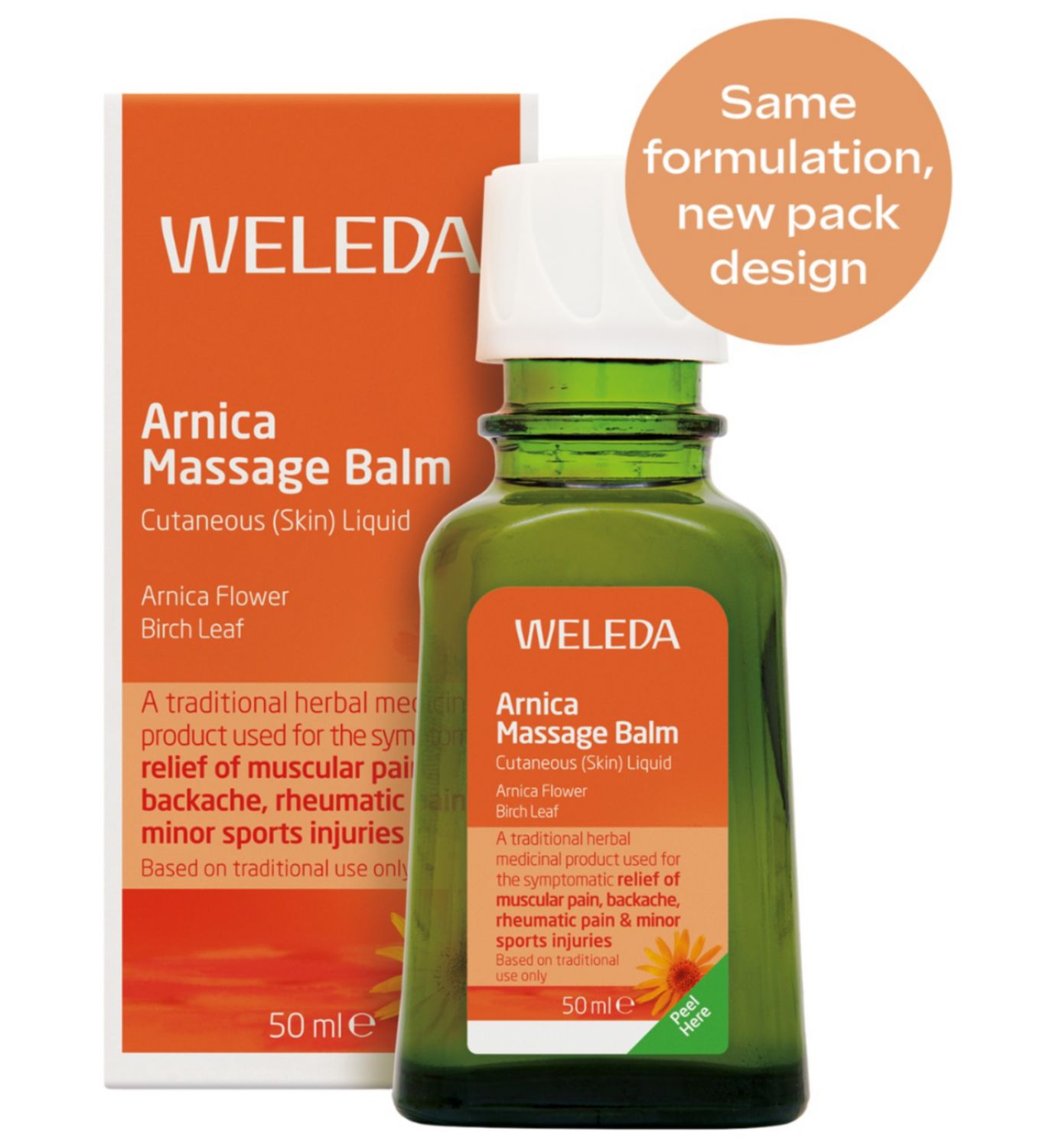 Weleda Arnica massage balm 50ml - British product