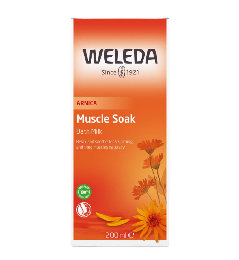 Weleda Arnica Muscle Soak bath milk 200ml (British brand)