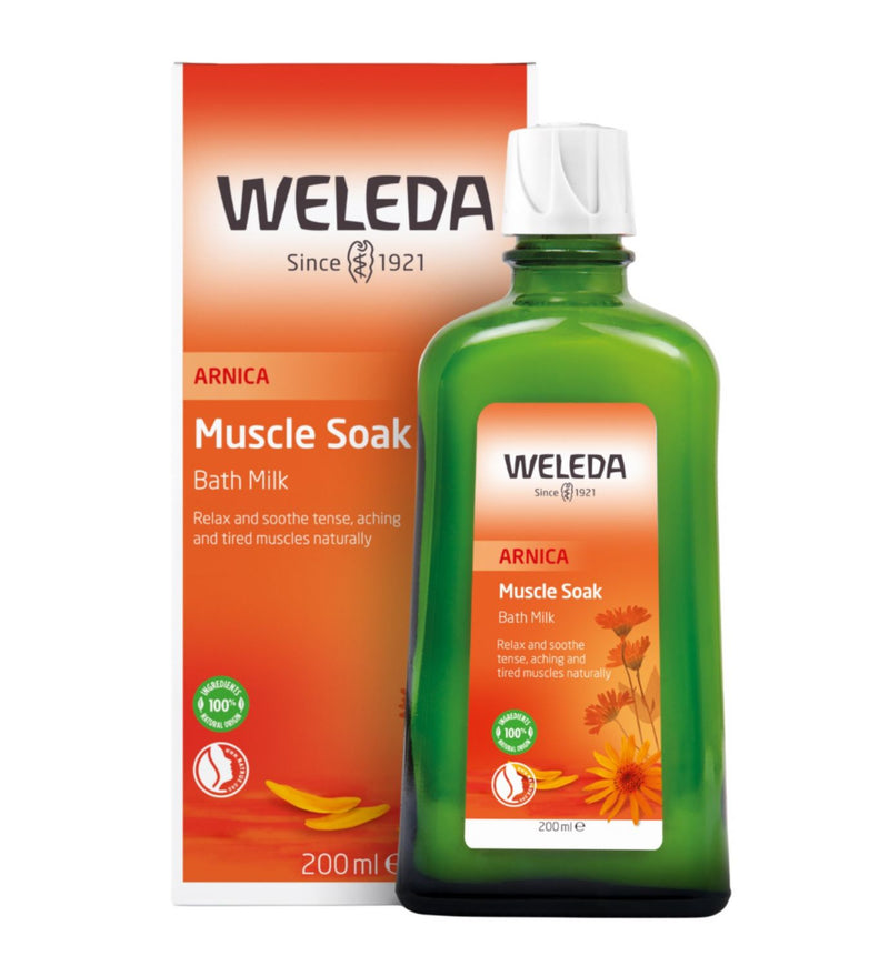 Weleda Arnica Muscle Soak bath milk 200ml (British brand)