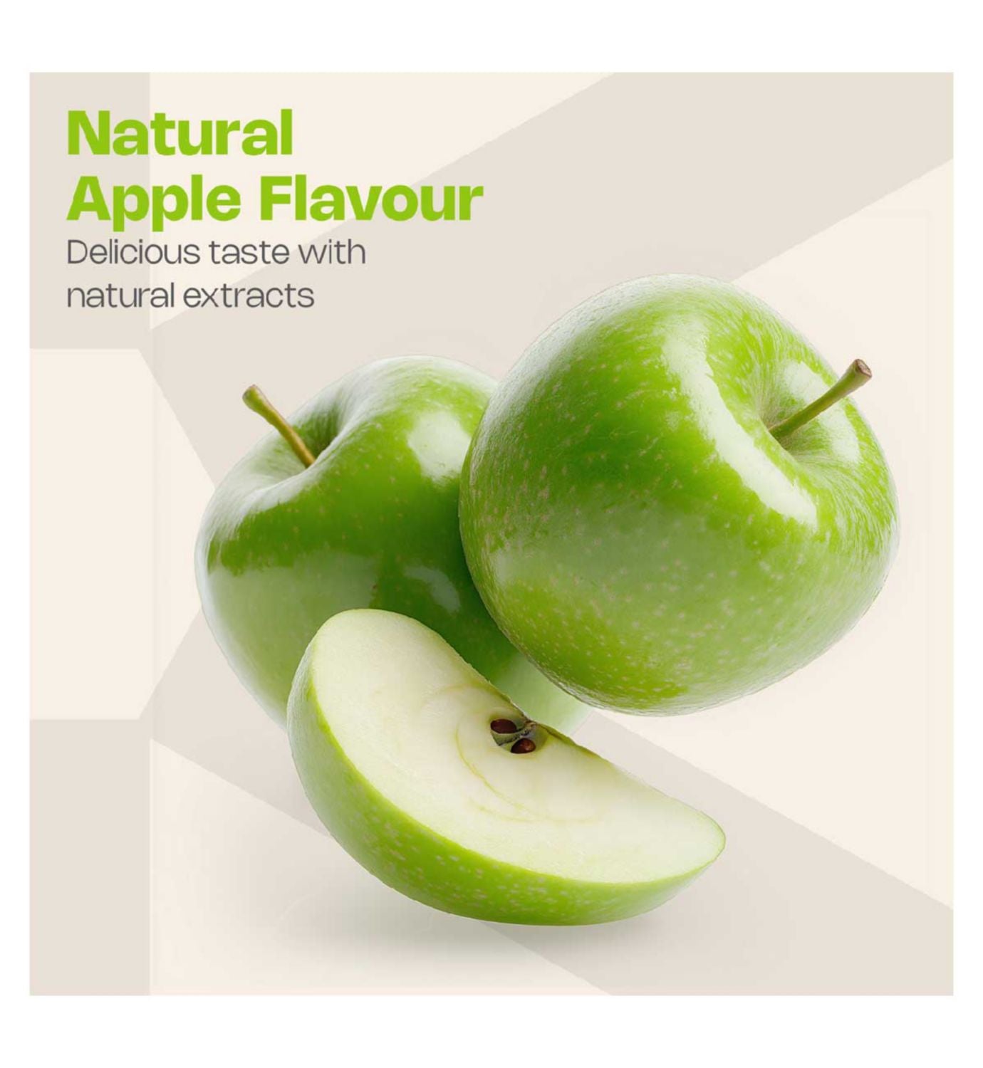Nutriburst greens gummies apple 60 gummies - British product