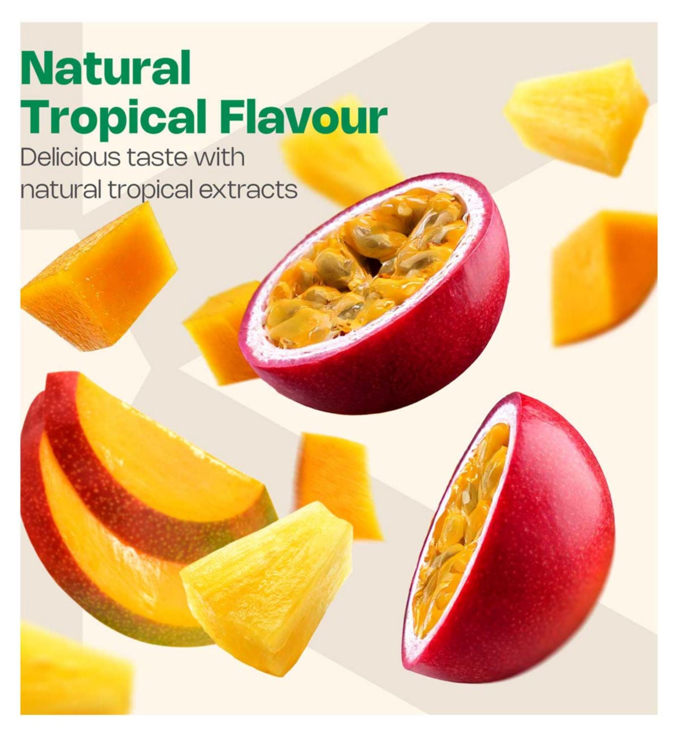 Nutriburst ashwagandha gummies tropical fruit 60 count (British brand)