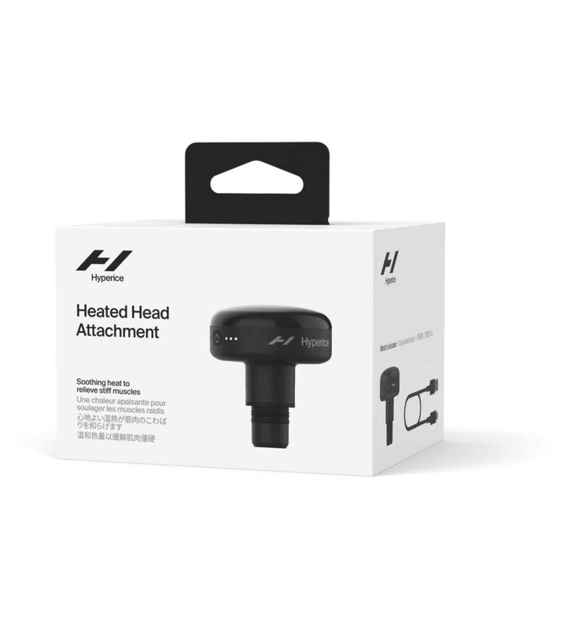 Hyperice heated head attachment for Hypervolt - British product