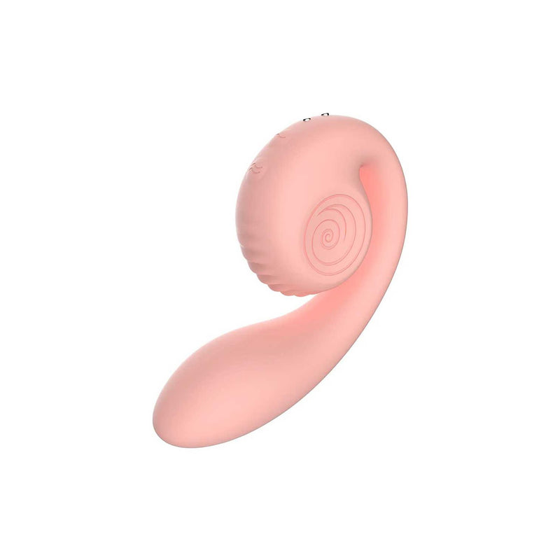 Snail Vibe Gizi Peachy Pink rabbit vibrator (British brand)