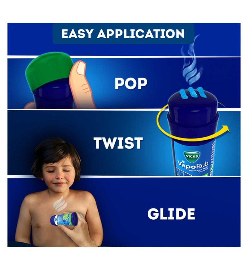 Vicks VapoRub chest rub 35g (British brand)