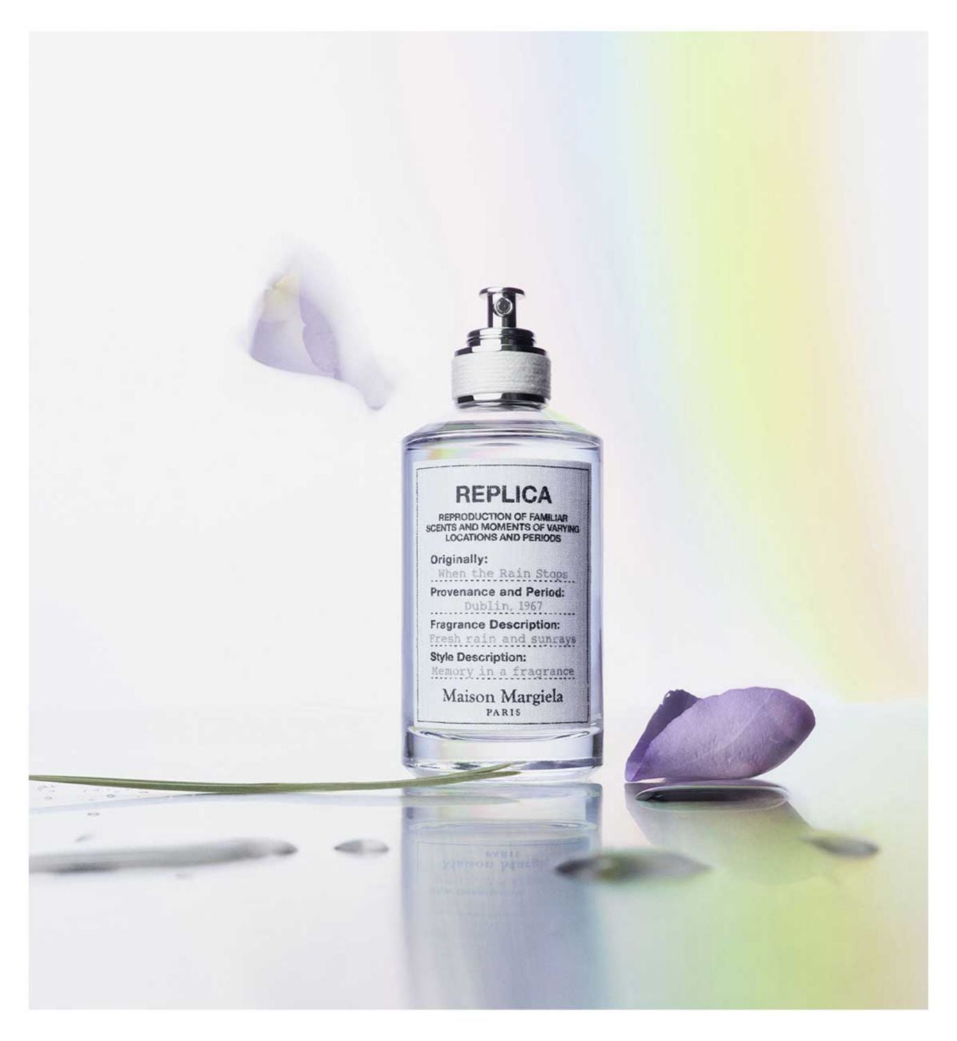 Maison Margiela When The Rain Stops EDT 100ml, imported from the UK