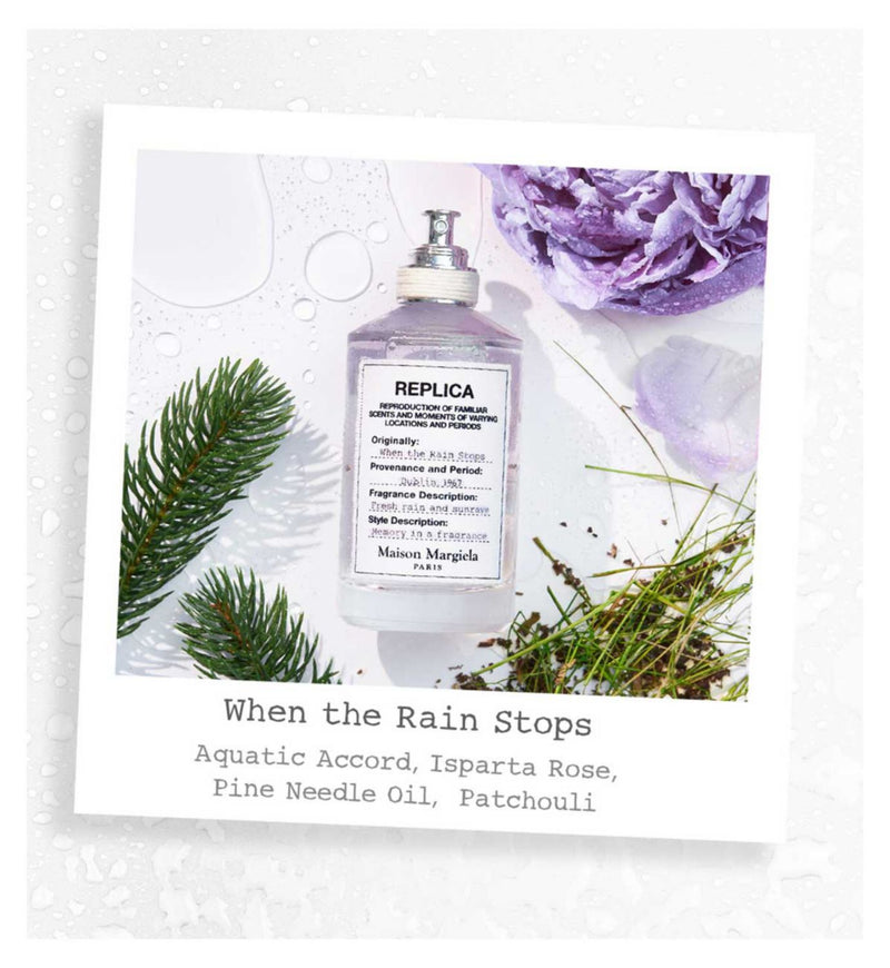 Maison Margiela When The Rain Stops EDT 100ml, imported from the UK