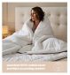 Silentnight luxury natural wool duvet Super King (British brand)