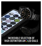 Reflex Active Series 31 smartwatch black stainless steel strap - British product