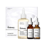 The Ordinary The Bright Set skincare set, imported from the UK