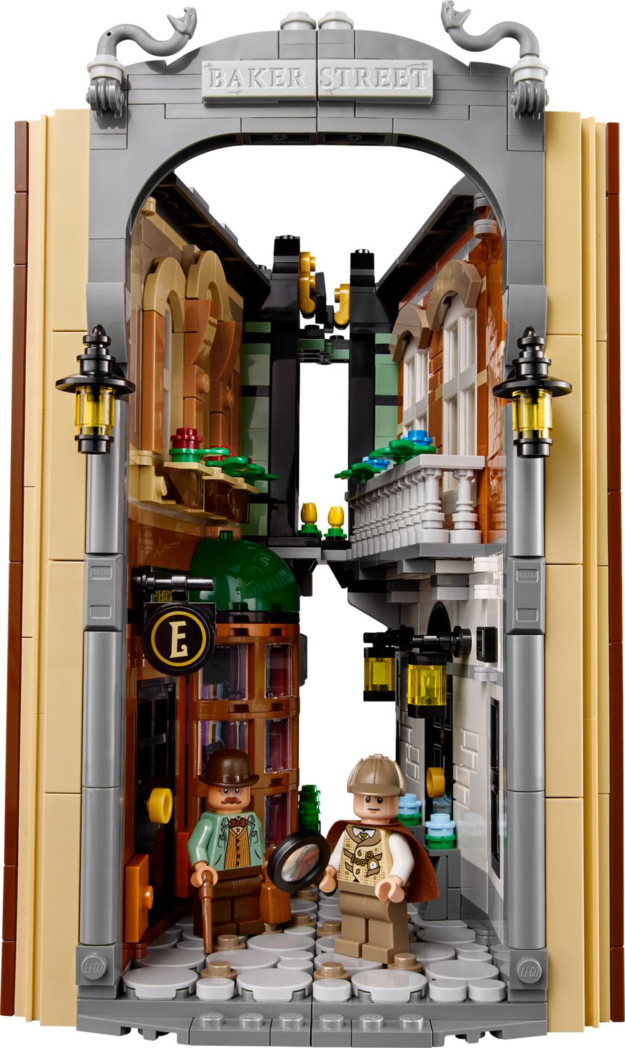 LEGO Sherlock Holmes Book Nook brick set (British brand)