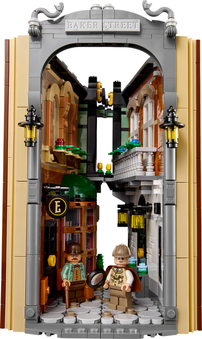 Lego LEGO Icons Sherlock Holmes Bokkrok Byggesett 1359 Deler- Kjøp online på McGrocer