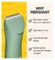 Meridian Body Hair Trimmer Replacement Blade Signature Ceramic Sage, imported from the UK
