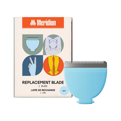Boots Meridian Body Hair Trimmer Signature Ceramic Replacement Blade Sky Single Pack- Buy online at McGrocer