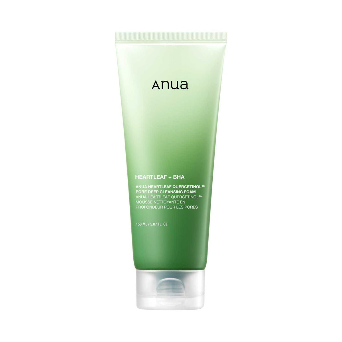 Anua Cleansing Foam Heartleaf Quercetinol Pore 150ml - British product