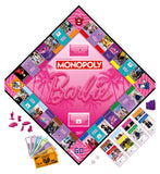 Monopoly Barbie Edition board game for ages 8 - imported from the UK