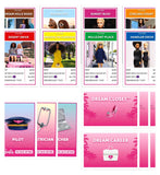 Monopoly Barbie Edition board game for ages 8 - imported from the UK